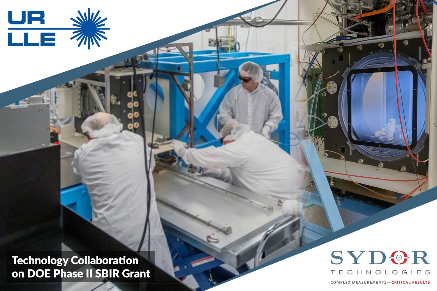 LLE is collaborating with technology transfer partner Sydor Technologies.