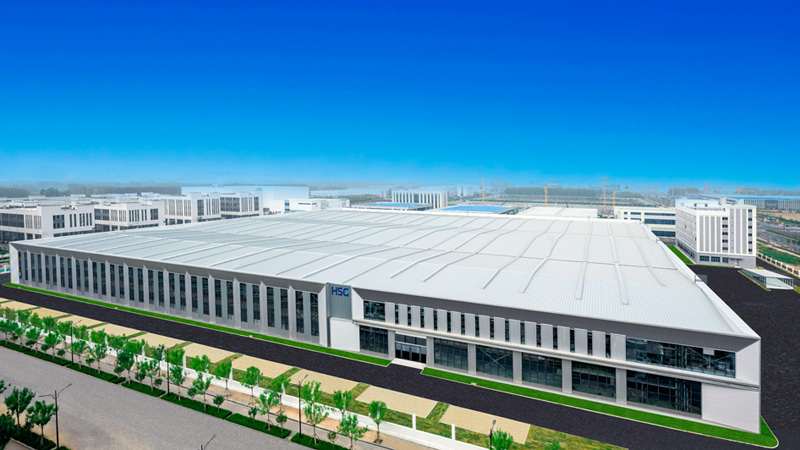 Artistic impression of HSG Laser’s expanded Jinan plant.