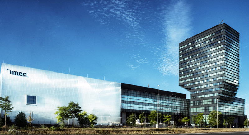 imec Tower; headquarters of the research center, based in Leuven, Belgium.
