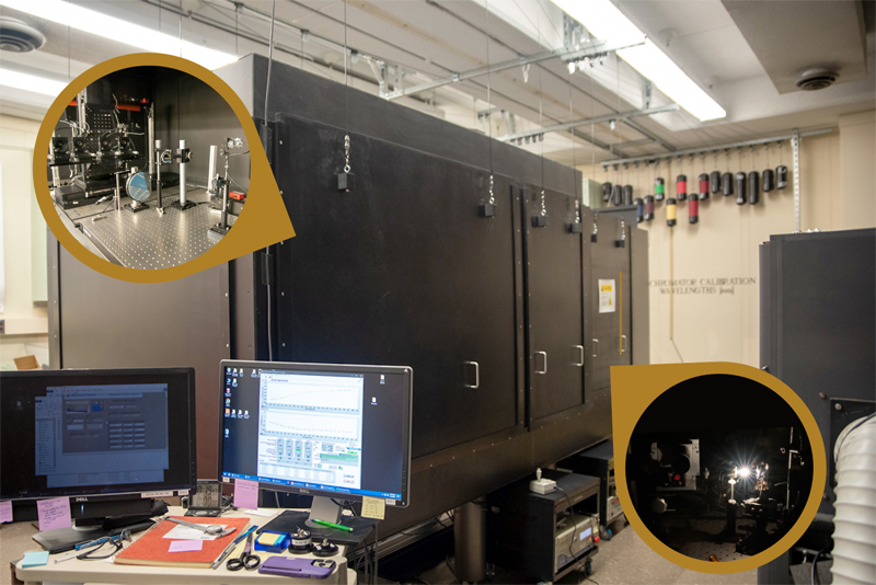 The auto-sized unit is the heart of NIST’s new UV Spectral Comparator Facility.