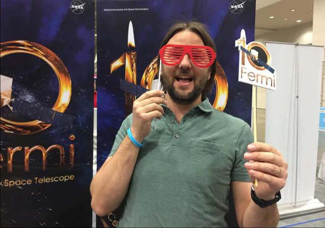 Jeremy Perkins at the 2018 USA Science and Engineering Festival in Washington DC.