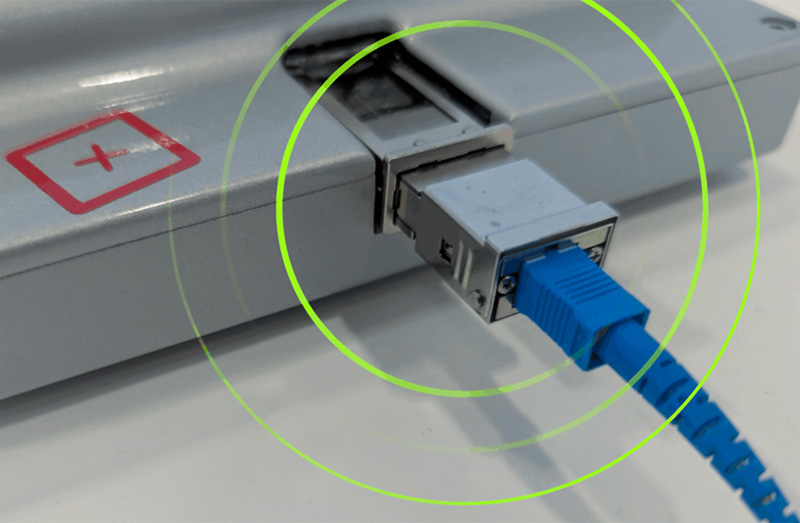 PICadvanced compact PON transceiver built with a Photon Bridge PIC.