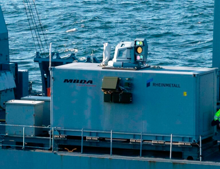 Rheinmetall and MBDA have jointly developed a naval-based laser weapon.