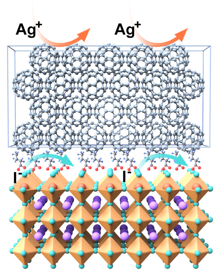 Fluorinated compound layer increases the stability of the solar cell. Click for info. Fluorinated compound layer increases the stability of the solar cell. Click for info.