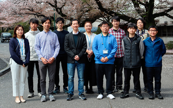 The RIKEN team. Click for info.