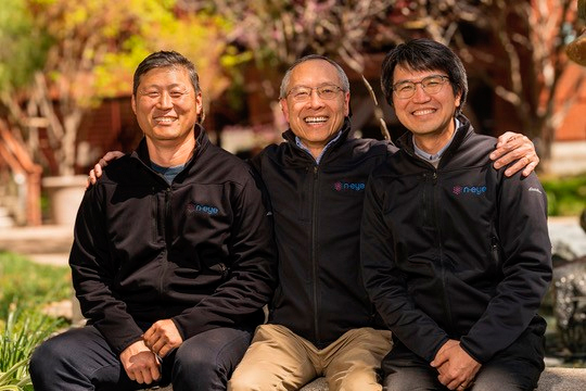 NEye Systems co-founders.