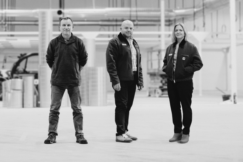 Inertia co-founders Dunne, Lawson, and Kritcher Inertia co-founders Dunne, Lawson, and Kritcher