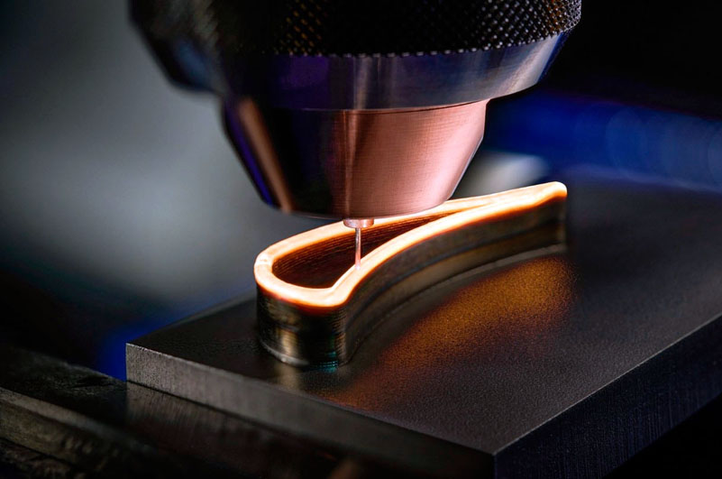 New approach to wire-based laser material deposition.