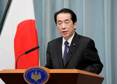 Japanese PM Naoto Kan