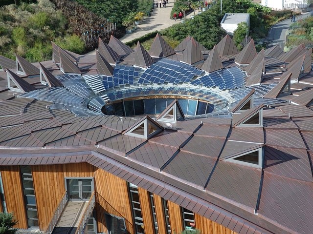 Eden Project - solar roof