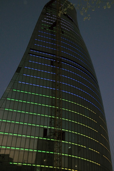 Baku towers