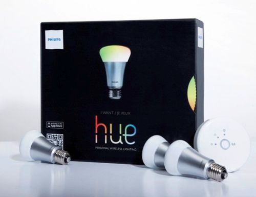 The hue wireless-controlled LED
