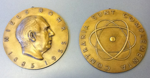 Prestigious: the Niels Bohr Medal.