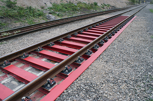 Smart track: Innovative steel-track construction prototype by Tata-Steel.