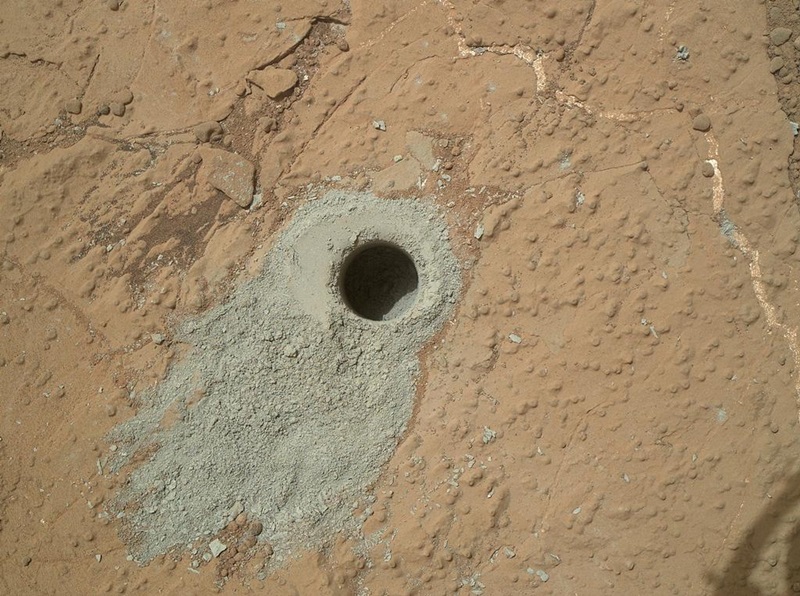 Drilling with Curiosity