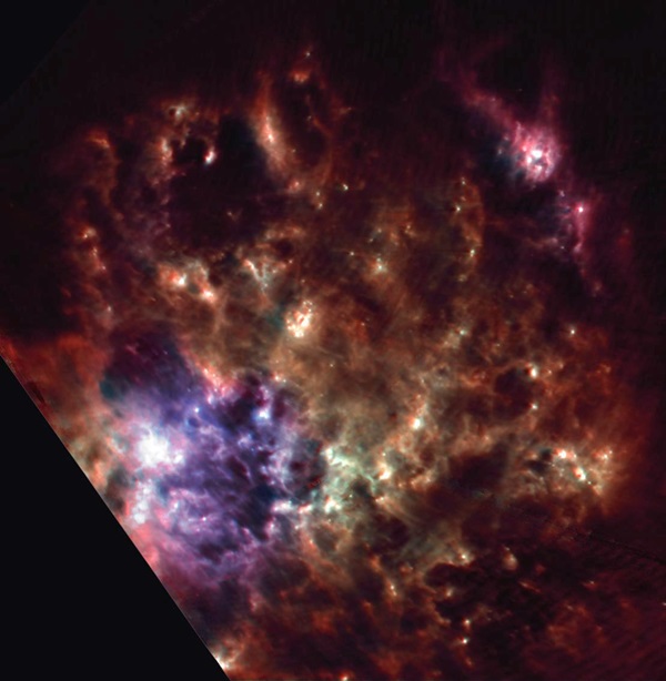 Star factory: AKARI's snapshot of the Tarantula Nebula