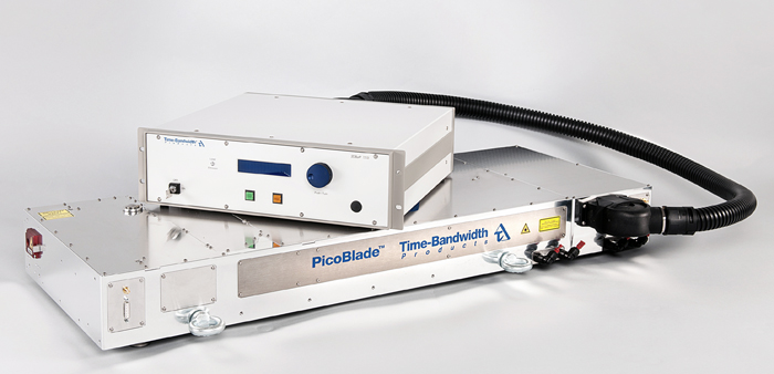 Machining applications: Time-Bandwidth Products' new PicoBlade ultrafast laser.