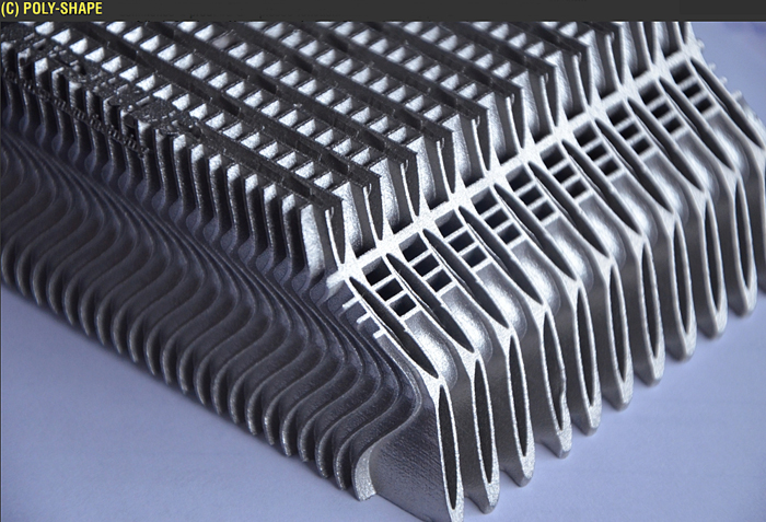 Poly-Shape makes parts for aerospace, helicopters and satellite solar panels.
