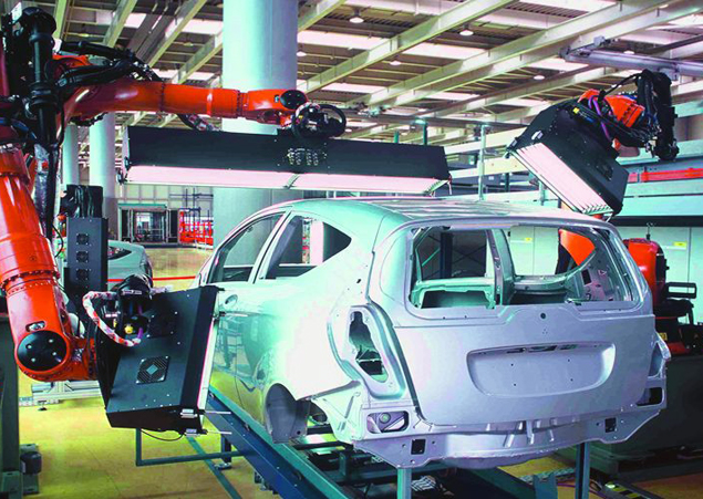 Smart cars: Inspection of surface errors on bodywork can be fully automated.