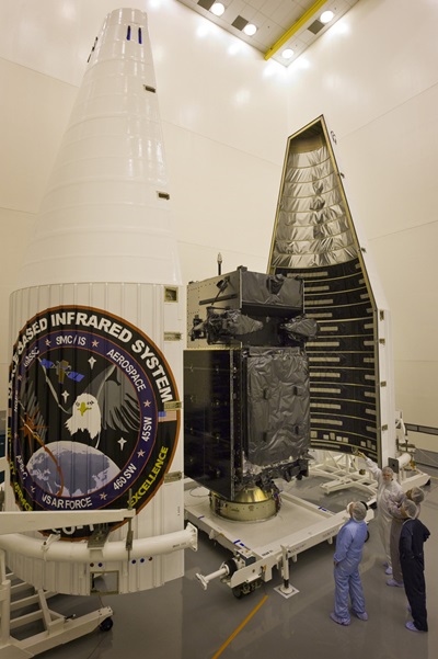 SBIRS satellites: GEO-1 prior to launch