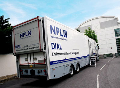 Dial up: NPL's Differential Absorption Lidar facility.