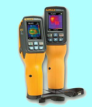 Fluke's VT04 and VT02 Visual IR thermometers.