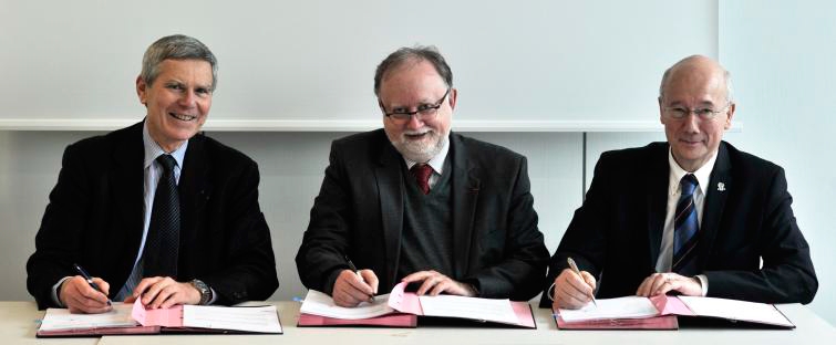 Done deal: Thales and École Polytechnique sign off their collaboration