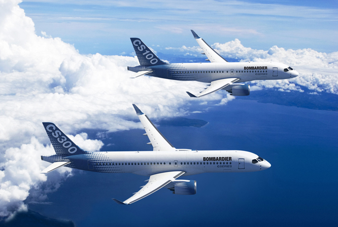 AM components for Bombardier's CSeries aircraft family.