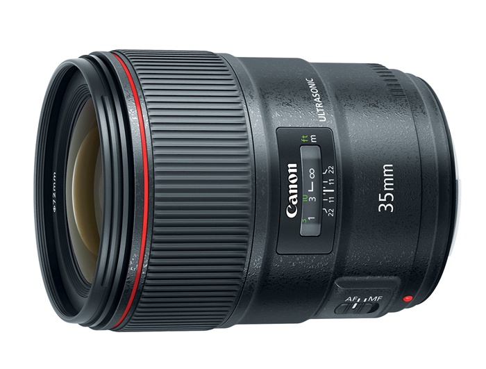 L-Series lens: first to feature Canon's Blue Spectrum Refractive Optics.