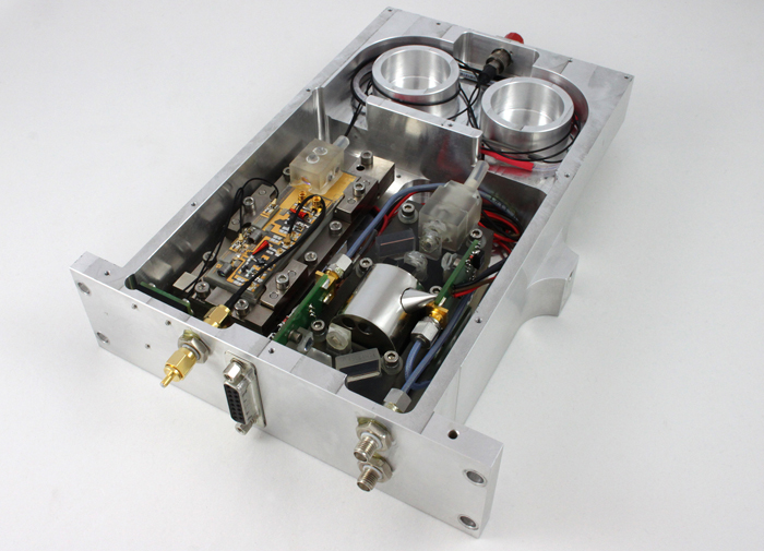 Fiber-coupled rubidium module for FOKUS experiment.