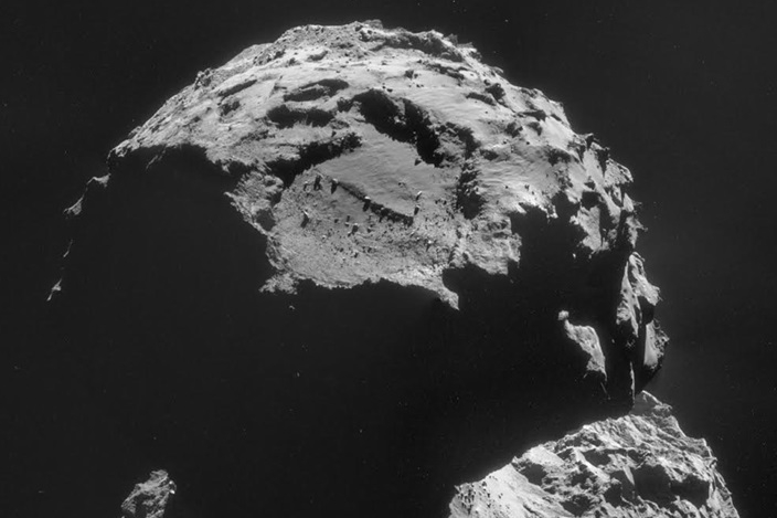 Comet close-up