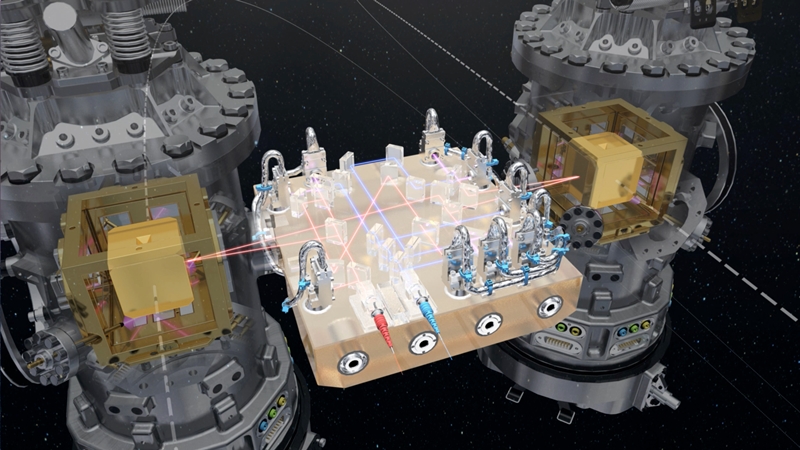 Inside LISA Pathfinder: lasers and masses