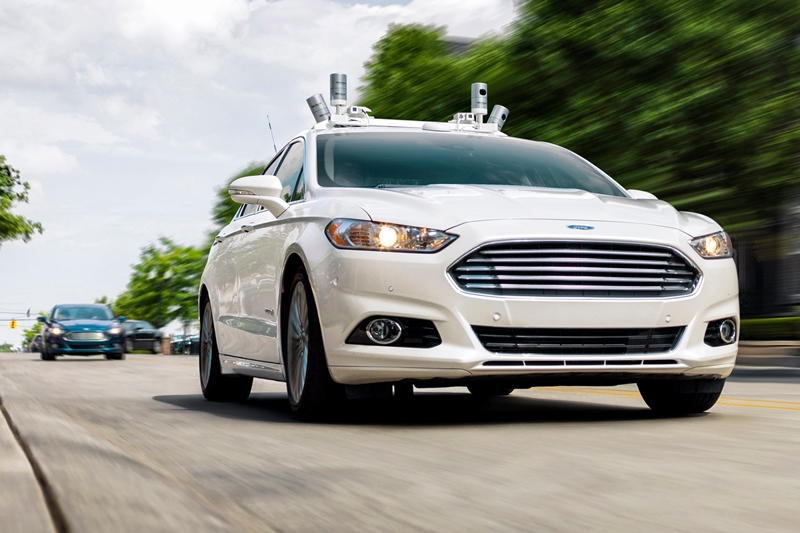 Velodyne on board: Ford's self-driving development vehicle