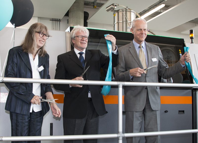Grand opening of the world’s largest selective laser melting facility.