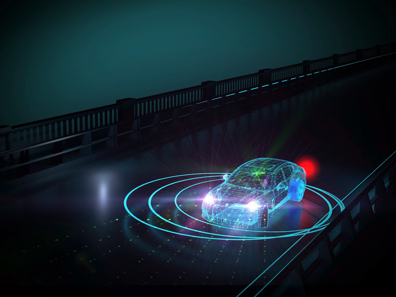 Beep beep! Osram IR pulsed lasers at 905 nm are used in many LIDAR applications.