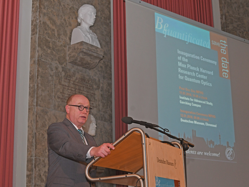Martin Stratmann at the Inauguration ceremony on January 12th.