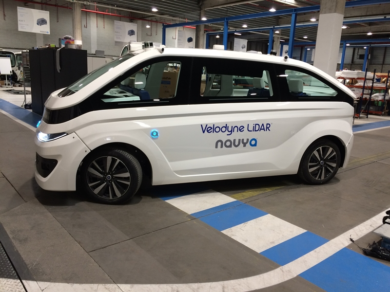 Autonom Cab: Navya's self-driving taxi