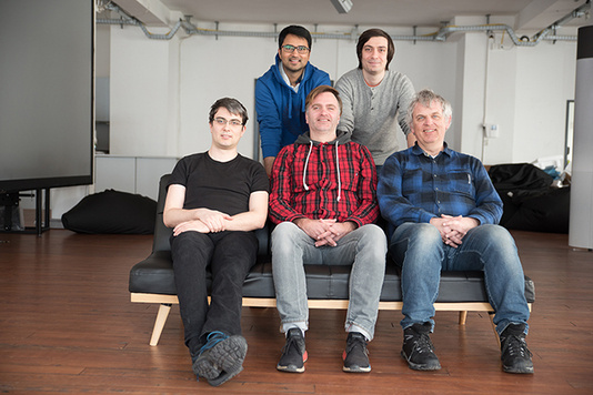 K-Lens team: Pascal Bies, Sunil Jaiswal, Matthias Schmitz, Zaur Aliev, Klaus Illgner.