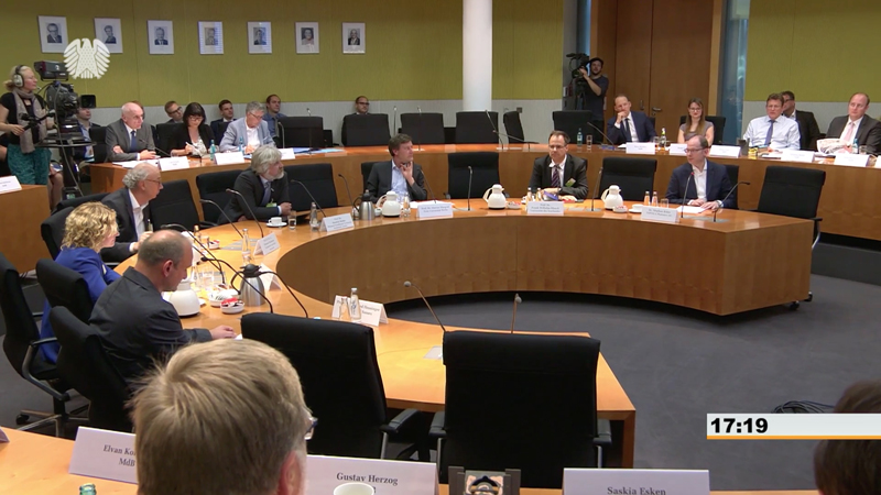 Quantum discussion: Germany's Parliamentary Digital Agenda Committee.