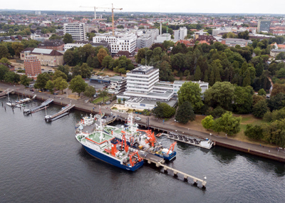 The GEOMAR Helmholtz Center for Ocean Research in Kiel, Germany. 
