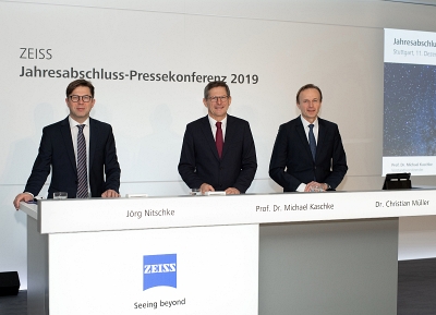 Another good year: Zeiss management