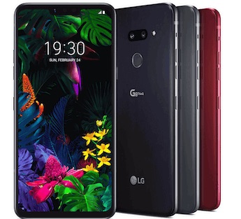 Facing front: the LG G8 ThinQ