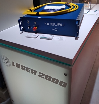 Nuburu's 150W blue laser core