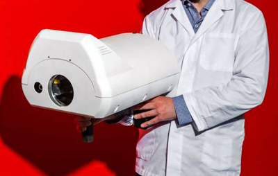 Portable: hand-held scanner for diverse hazardous substances.