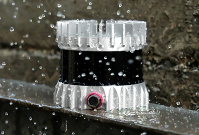 Ouster lidar sensors are designed to be water-proof and vibration resistant.