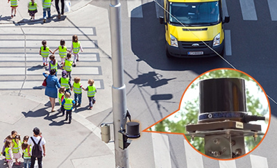 Walk now: LiDAR solution designed to improve pedestrian safety.