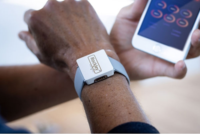 Rockley’s “clinic-on-wrist” smartphone app conveys health insights.