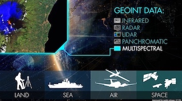 GEOINT gathered from many sources