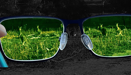 Prototype technology is compact, light, and may enable infrared imaging on standard glasses.