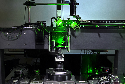 Laser device manufacturing facility developed at the University of South Australia.